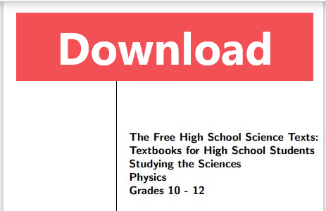 [Download PDF] High School Physics Textbook PDF