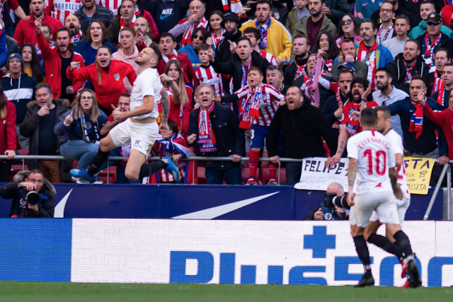 Crónica Atlético de Madrid 2 - Sevilla FC 2