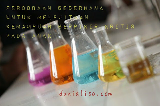 Percobaan sains sederhana