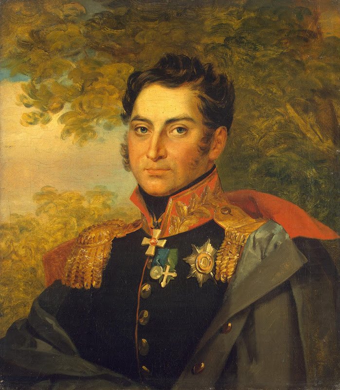 Portrait of Nikolai V. Kretov by George Dawe - Portrait, History Paintings from Hermitage Museum