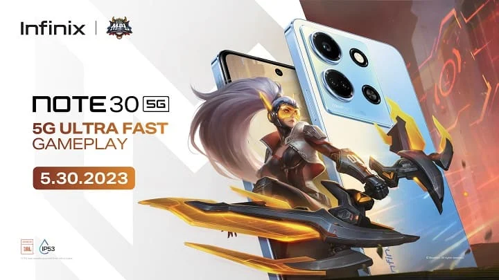 Coming soon: The ultra-fast Infinix NOTE 30 5G gaming phone