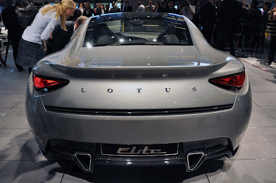 Concept supercar Lotus Elite open body first official pictures