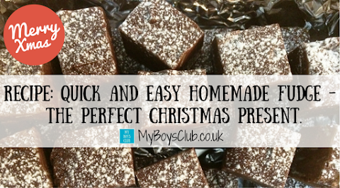 RECIPE: Quick and Easy Homemade Fudge -  The Perfect Christmas Present