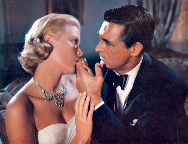 Grace Kelly and Cary Grant fireworks