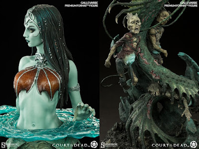 Sideshow Court of the Dead Collectibles Death's Siren Gallevarbe Premium Format Figure Statue