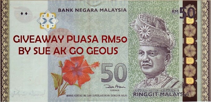  Giveaway Puasa RM50 by SueAKGoGeous 