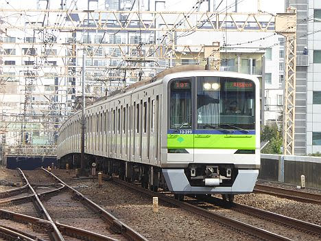 京王電鉄　快速　京王多摩センター行き18　都営10-300形370F・380F・390F・400F・410F・420F・430F・440F