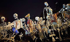 skeleton puppets