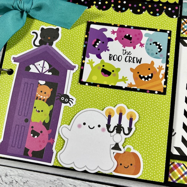 Halloween Monster madness Scrapbook Album By Artsy Albums