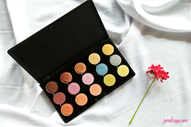 inez natural color eyeshadow palette