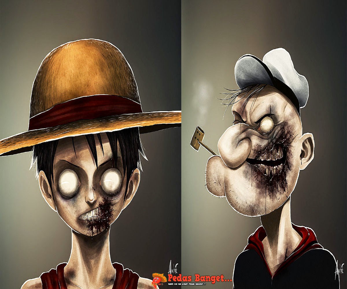 Top Gambar Kartun Zombie Lucu Gambar Meme