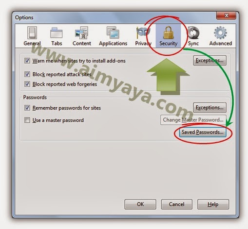  Lantas bagaimana cara melihat password facebook Cara Melihat Password di Mozilla Firefox