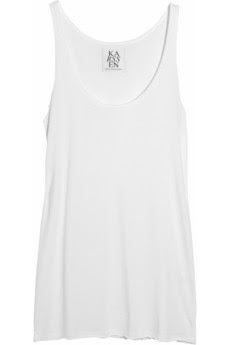 Cotton and modal-blend tank