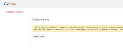 Cara Mudah Menghapus Backlink Spam Di Blogger Dengan Google Disavow
