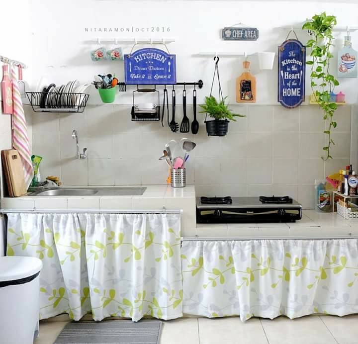  Inspirasi  Gorden  Kolong Dapur  Rumah Minimalis Homeshabby 