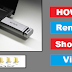 Remove shortcut virus permanently from your PC,pendrive and USB