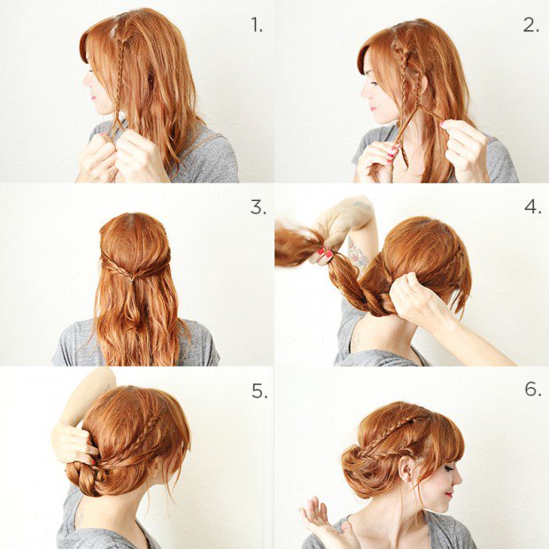 simple cute hairstyles step by step