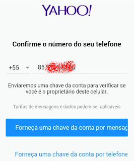 Yahoo! E-mail pelo tablet