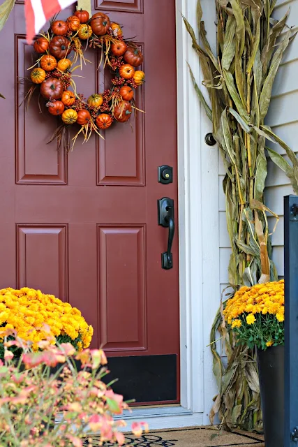 decorating a small porch