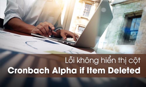 Lỗi không hiển thị cột Cronbach’s Alpha if Item Deleted