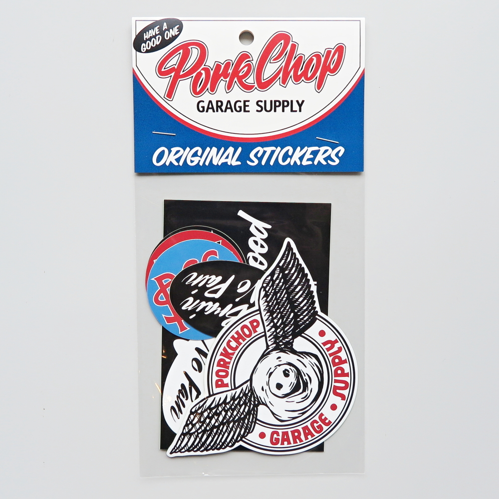 PORKCHOP GARAGE SUPPLY ポークチョップガレージサプライ P RING STICKER SET TRUMPS