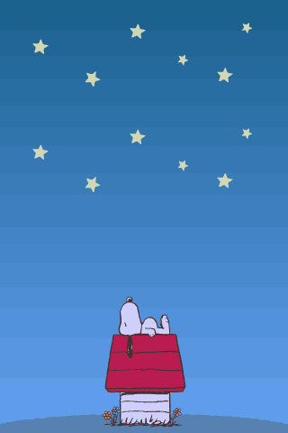 Line Official Stickers Snoopy Moving Backgrounds Example With Gif Animation