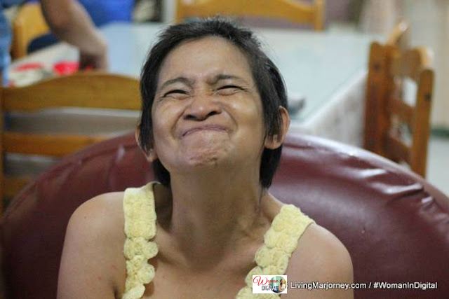 my differently-abled auntie Charito