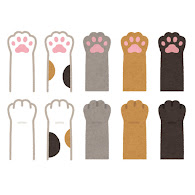 いろいろな猫の手のイラスト かわいいフリー素材集 いらすとや いろいろな猫の手のイラスト かわいいフリー素材集 いらすとや