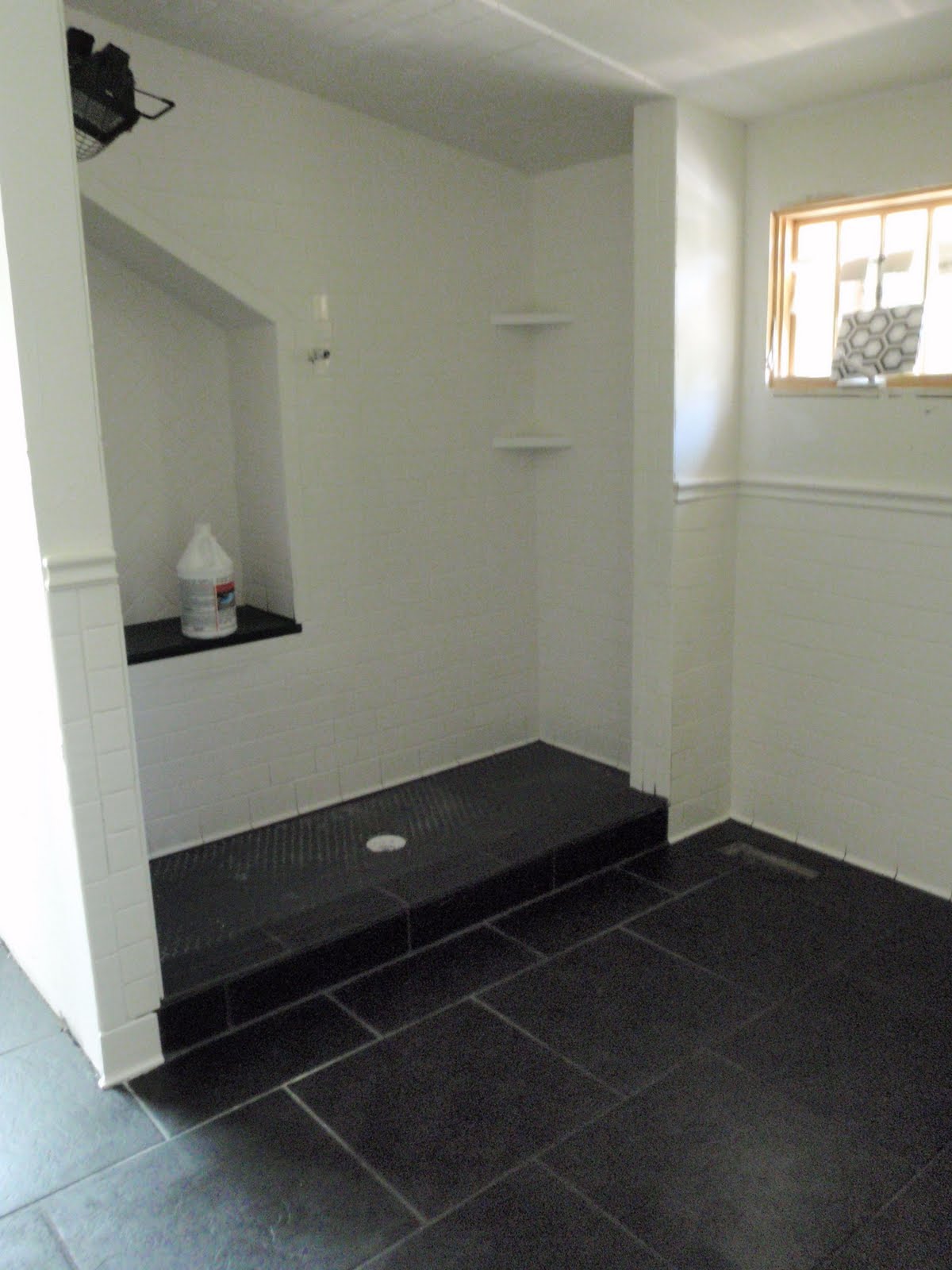 traditional white bathroom ll take some close up pics as soon as the carpenter finishes some 