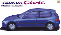 Hasegawa 1/24 Honda Civic VTi/ETi (CD10) English Color Guide & Paint Conversion Chart