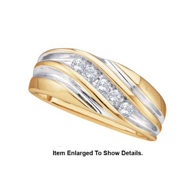 Wedding ring for the man with the diamond by JSJ 