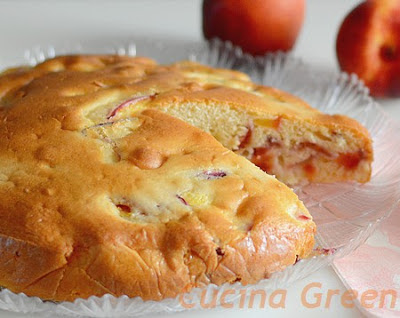 ricetta torta pesche 