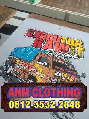 Jasa Sablon Kaos Plastisol Area Nganjuk