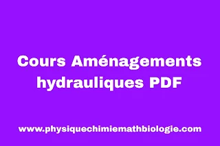 Cours Aménagements hydrauliques PDF