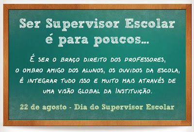 Resultado de imagem para Dia do Supervisor Escolar