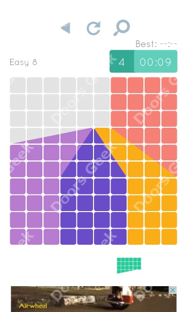 Cheats, Walkthrough for Blocks and Shapes Level 8