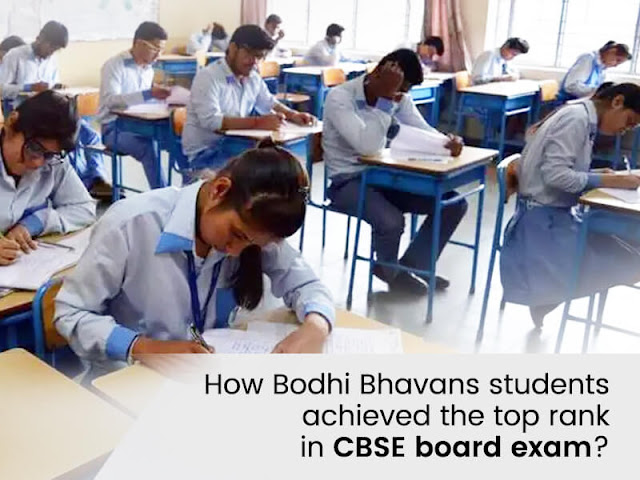 Bodhi Bhavans students achieve the top rank in CBSE board exam