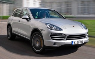 PorscheCayenneSilver