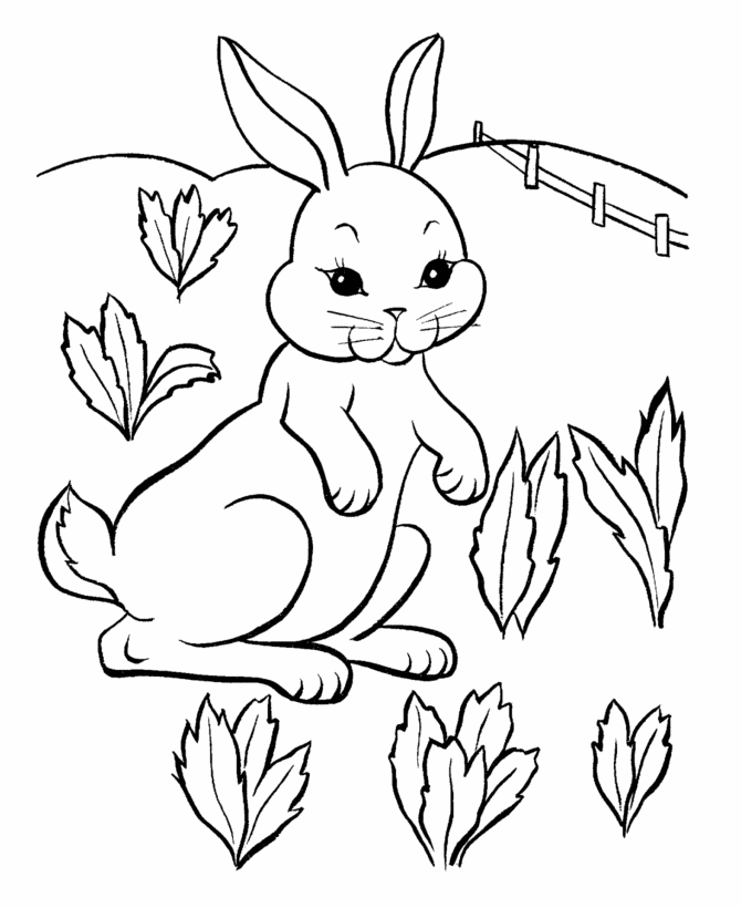 Download Free Coloring Pages: Printable Easter Coloring Pages