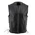    Men's Motorcycle Leather Vests and Ladies' Leather Vests   