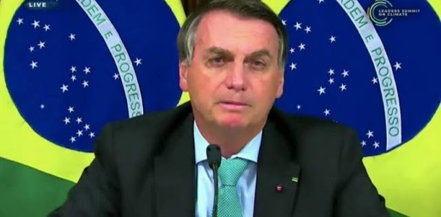 Bolsonaro promete acabar com desmatamento ilegal até 2030 e antecipa fim da emissão de gases poluentes