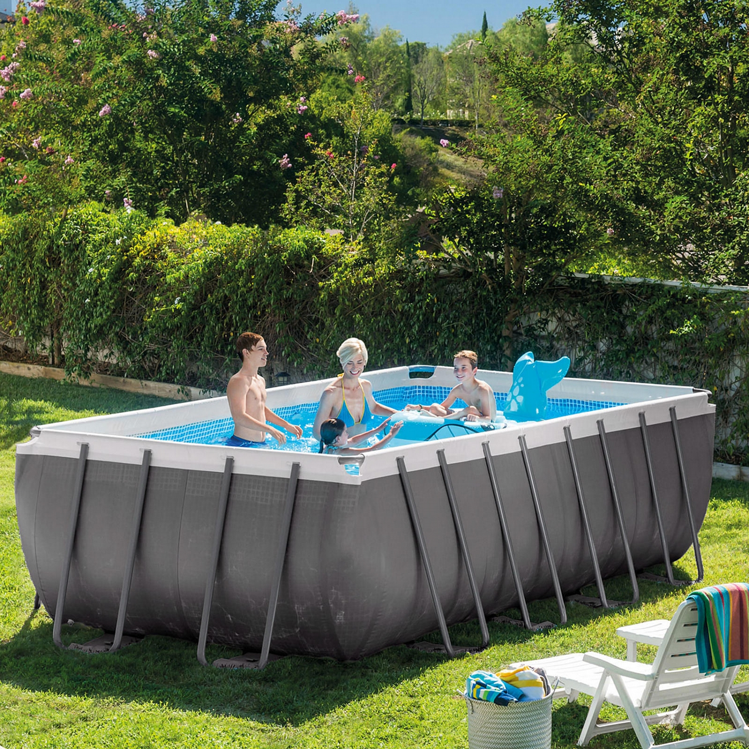 Ultra Frame Pool With Sand Filter Pump