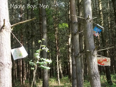 Dragon hunting, colouring, catapulting and enjoying the outdoors from Making Boys Men