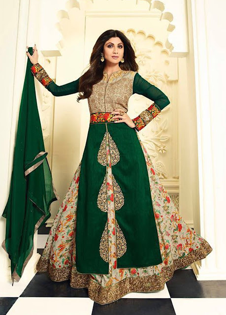 Bollywood Star Shilpa Shetty Designer Wear