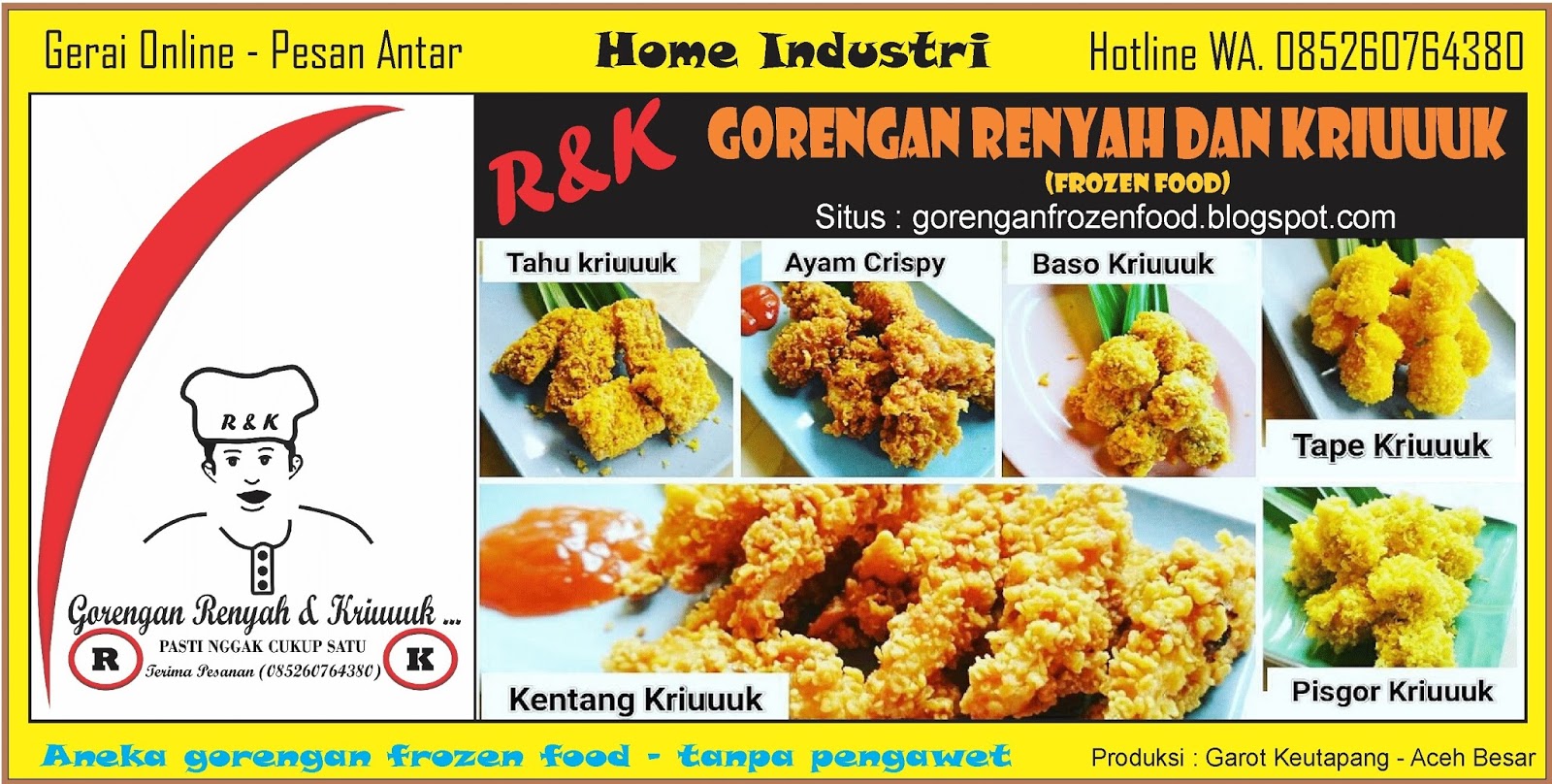 gorenganfrozenfood blogspot com Gorengan Renyah dan Kriuuuk