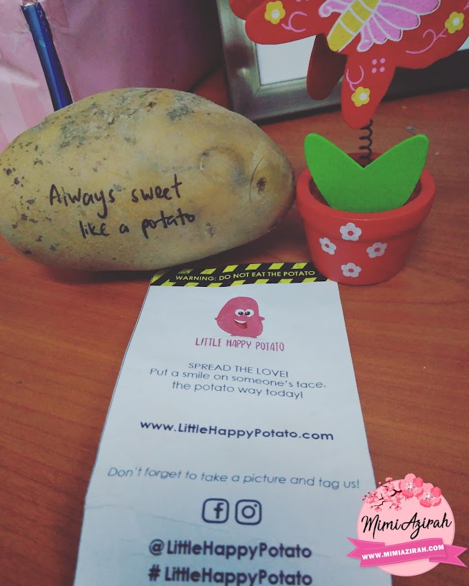 Hantar Mesej Kepada Yang Tersayang Dengan Little Happy Potato