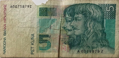 5 Kuna Croatia banknote