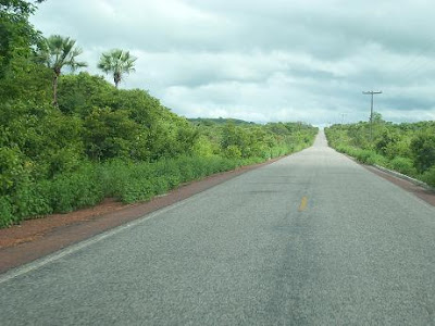 Roçagem da Estrada que liga a sede do município à BR 343