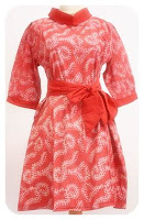 Dress batik modern