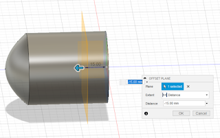 extent the offset to inside the cylinder